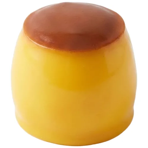 푸딩 슬랑이 바삭바삭 크런치 말랑이 스퀴시 오피스토이, 1개, 70g, 옐로우