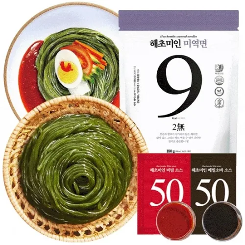 해초미인 다시마면 18입 + 비빔소스 10입 메밀소스 8입