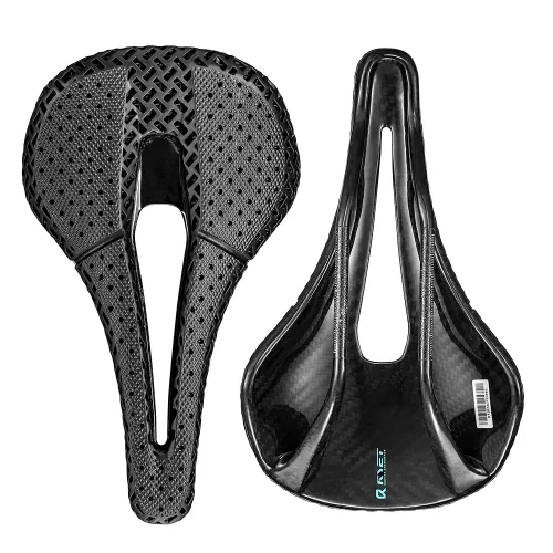 3D 프린트 자전거 새들 120g 탄소 쿠션 250x140mm MTB 자갈 로드 바이크 시트 사이클링 액세서리