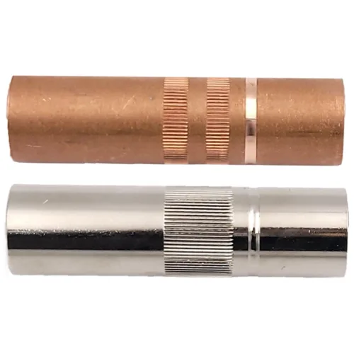 동주 CO2노즐 용접부품 도금/무도금 350A 20mmx73mm 황동/동 1EA, 1개