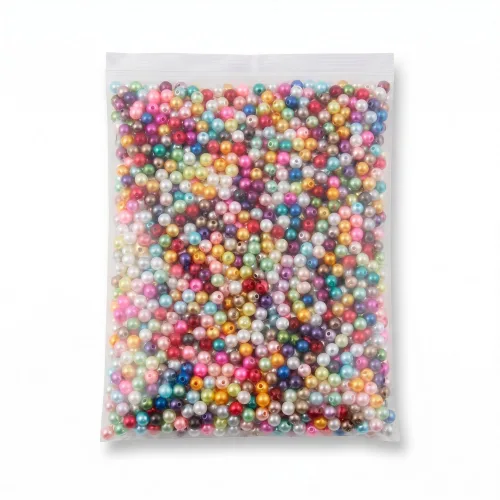 진주구슬 8mm-2000개 대용량-500g, 1개, 8mm-혼합_(1봉)