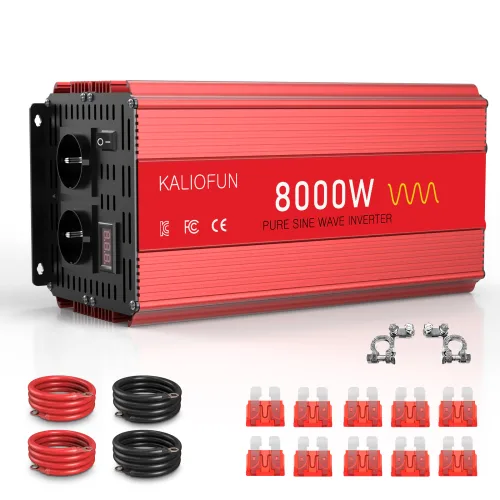 KALIOFUN 순수 정현파 인버터 한국형 플러그 60hz 220V KC인증, 1개