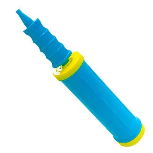 attizone 풍선 손펌프 풍선불기 2Colors, 손펌프 블루, 1개