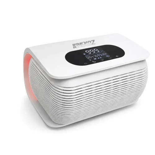 KBKXOZ 스마트 음이온 수면기 / 숙면 도움 및 포름알데히드 제거 / PM2.5 / 음이온 공기청정기 / 슈만파 백색소음 / 터치스크린 / 앱 제어/수면관리 숙면/스트레스 완화, 흰색, Z5