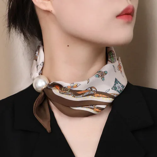 소울린느 사용이 간편한 자석패치 진주볼 쁘띠 스카프 (4types)
