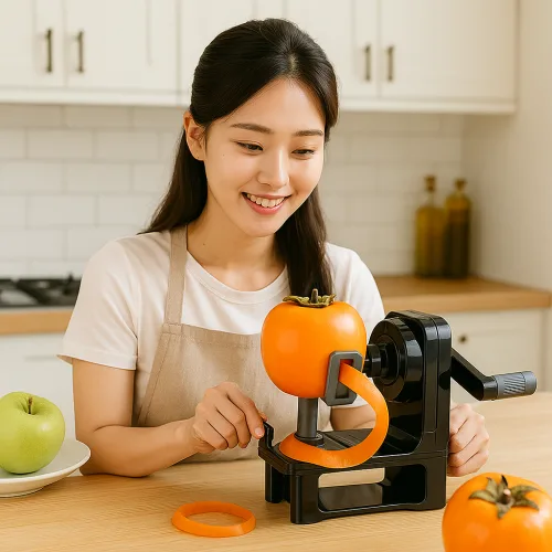 핸들형 수동 자동 과일 껍질 제거기 사과 배 감 키위 다용도 필러