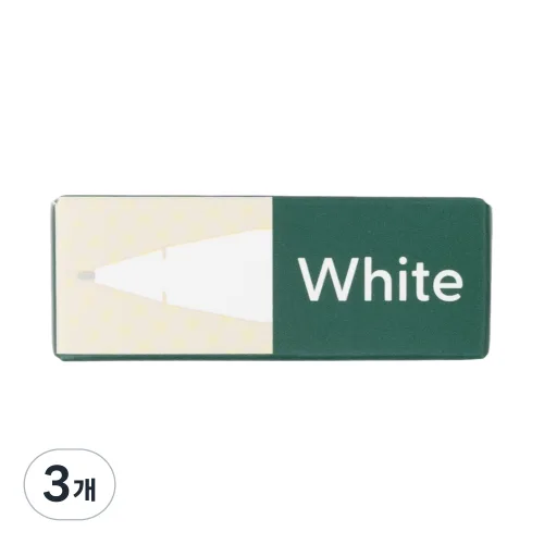 낼나 마이테크 메탈 펜촉 2개입, 화이트, 3개