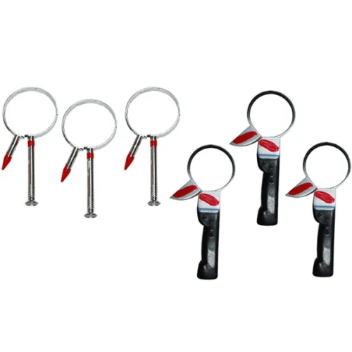 파티쇼 엽기 머리띠 칼 3p + 못 3p 세트, 혼합색상, 1세트