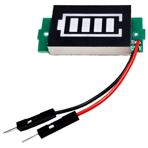 리튬 배터리 잔량 용량 표시기 3.7V 전용 점퍼선형