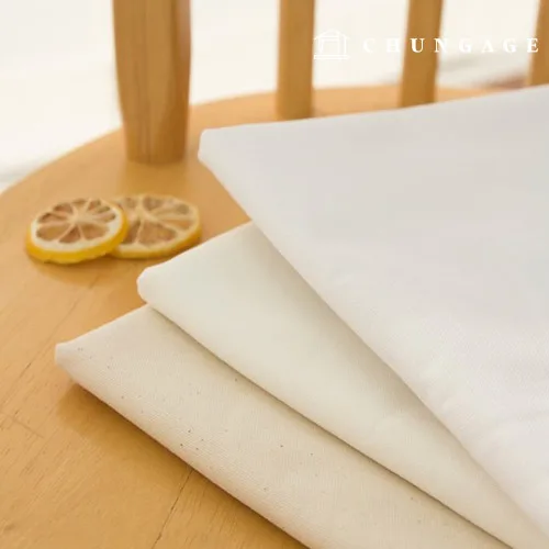 면 옥스포드 원단 20수 순면 광목 기본 무지 천 대폭 데일리무지 3종 한마, 1.화이트, 1개