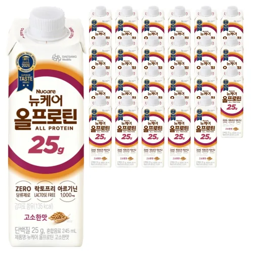 뉴케어 올프로틴 고소한맛, 245ml, 24개