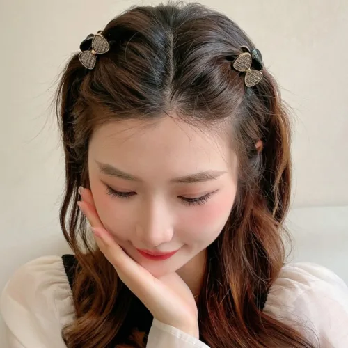 마르지엥(4P) 집게핀소형 미니집게핀 데일리 헤어집게핀 세트
