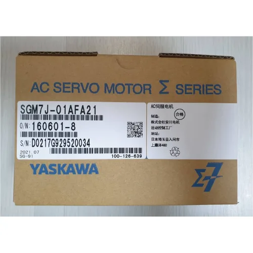 신품 서보 모터 SGM7J-01AFA21 (100W Motor)