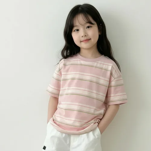 꼰띠키즈 아동용 샌드 티셔츠