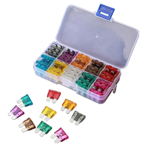 JEKYU 캠핑카 자동차용 휴즈 퓨즈 FUSE 신형 대형 ATO fuse 100pcs CAR FUSES, 1개