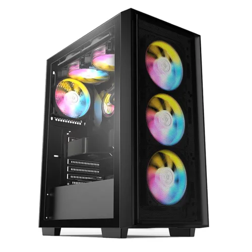 조립PC 고사양 게임용 데스크탑 롤 배그 발로란트 게이밍 사무용 컴퓨터, 10번 6500+1060+8G+사은품제외, 블랙, 250GB, 8GB, WIN11 Home, 6500
