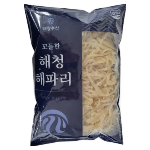 해파리 (원료80% 정제염수 20%) 무염 해파리 냉채, 2kg, 1개