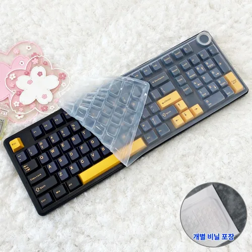 미스터킴 아우라 AULA 독거미 F99 PRO 키스킨 기계식 키보드덮개 실리콘 커버