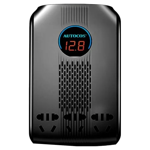 오토코스 차량용 300W 인버터 12V 24V 겸용 순수정현파 초고속충전기 220V 60Hz 변환기, 1개