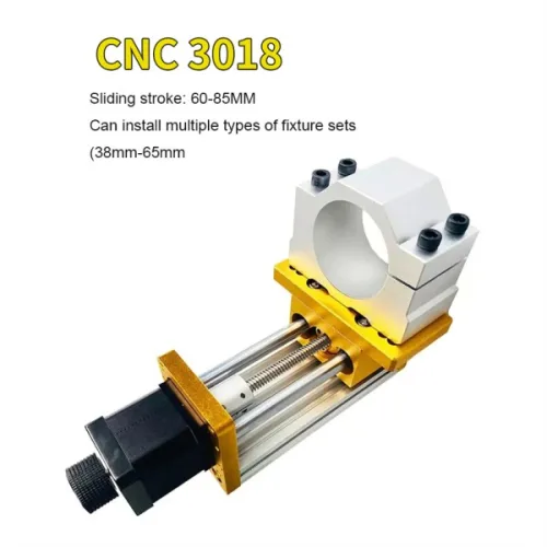 CNC Z축 키트 타각기 모터 클램프 모듈, 슬라이딩 테이블 지지대 3018 스핀들 클램프, 60 85mm, 3 축, 45mm, 52mm, 65mm