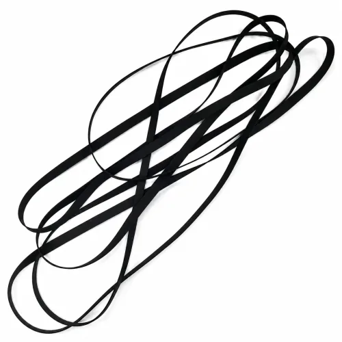 LP턴테이블 교체용 고무벨트, 블랙, 단면길이471mm