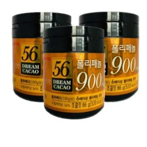 롯데제과 드림카카오 56% 초콜릿, 2개, 86g