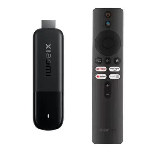 샤오미 TV 스틱 4K 2세대 글로벌 버전 휴대용 셋톱+리모컨 구글TV 탑재, 1개, Xiaomi TV Stick 4K (2nd Gen)