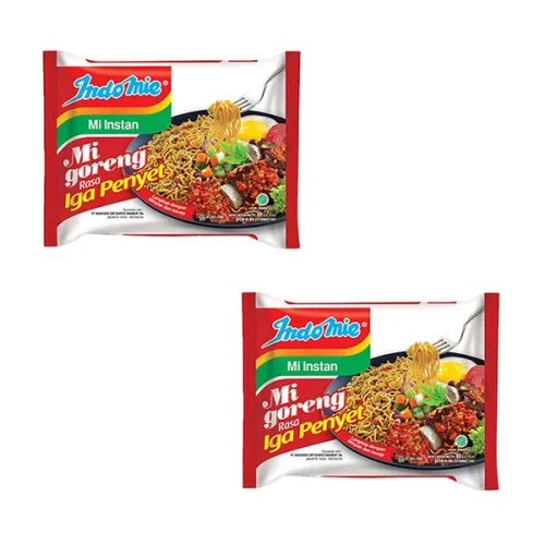 인도네시아 로컬 인도미 미고랭 볶음면 Indomie Mi Goreng Rasa Iga Penyet (스페셜 비프립 맛) 85g, 2개