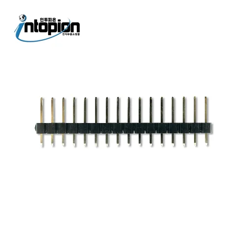 핀헤더 PIN HEADER 1X40핀 2.54mm 간격 10개세트, 1개
