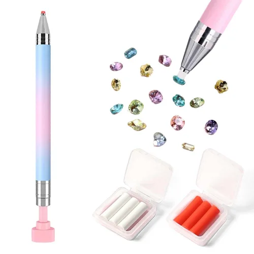 루베이 네일아트 파츠스틱 스톤피커 스톤집게 정밀픽업 인체공학 그립 네일아트/비즈 공예/보석십자수