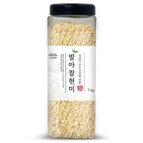 건강곡간 발아찰현미, 1kg, 1개
