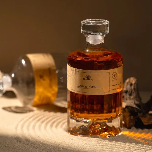 제로썸 바이알 공병 유리병 투명 디캔 스티커 선물포장 세트, 2개, 500ml