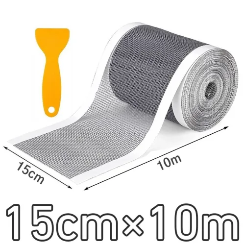 15cm 특대형 일회용 배수구 거름망 자유 재단 욕실 머리카락 차단 테이프, 그레이