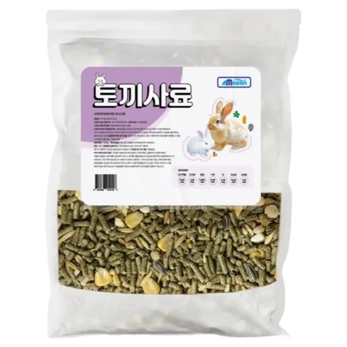 아마존 토끼 영양사료, 1개, 1.3kg