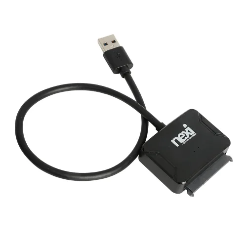 USB3.0 to SATA3 컨버터 변환젠더 빠른데이터전송 전원공급, 혼합색상, 1개