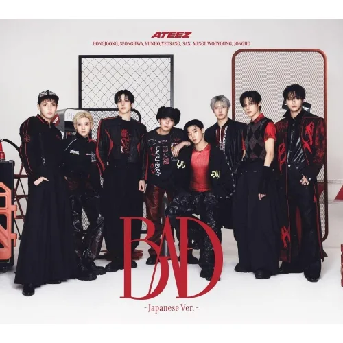 ATEEZ 에이티즈 일본 앨범 CD+특전포카+포토북+포토카드+삼방케이스 BAD 초회B