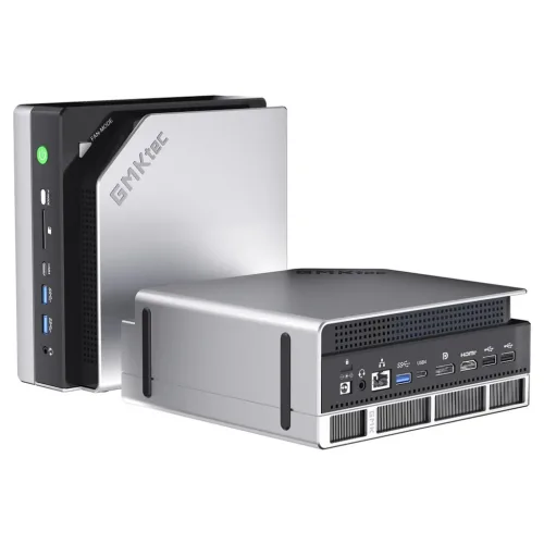 GMKtec AMD 라이젠 AI Max+ 395 AI 미니PC 8060S 그래픽 윈도우11 프로 LPDDR5X PCIe 4.0, EVO-X2, WIN11 Pro, 2TB, 128GB, 실버