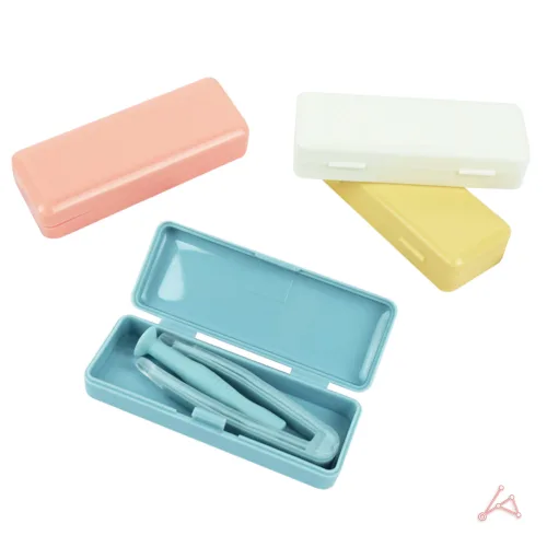다가바 렌즈 집게 케이스 세트 핀셋집게