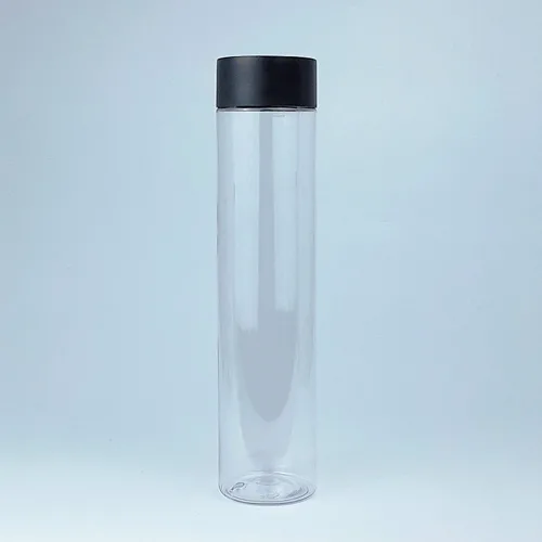 밀크티병 원형 길쭉병 500ml 일회용 더치 커피 음료 병 플라스틱 보틀 용기, 1개, 원형길쭉병, 500ml