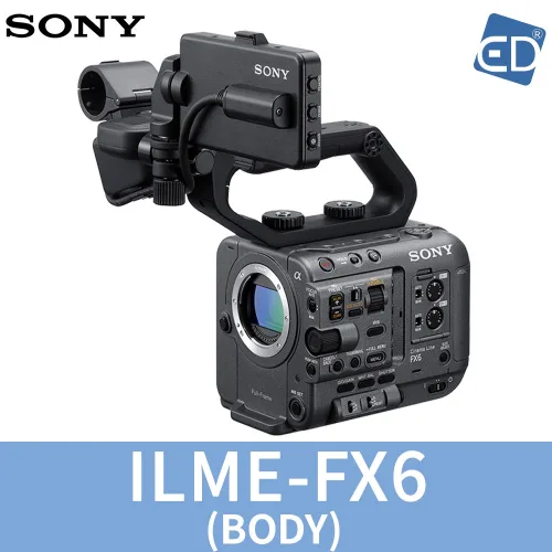 소니정품 풀프레임 캠코더 FX6 (BODY) /시네마라인 ILME-FX6 /ED, 단품
