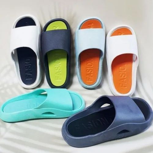 [라일리] Rly 슬리퍼 실내화 쿠션 거실화 남녀공용 투톤 바운스 (51663679)