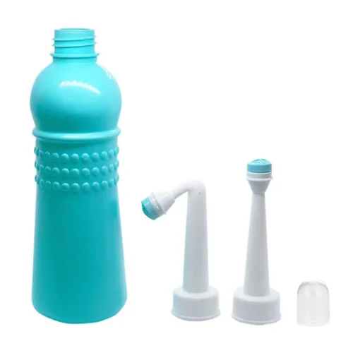 리에스 휴대용 여행용 손 비데 위생 수동 물분사기 400ml 여행용비데