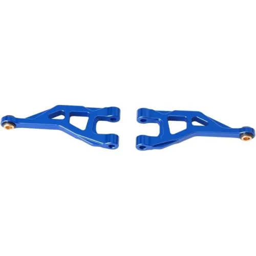 14759499 RC카 부품 소품 무선RC카 RC 스윙암 For Arrma Mojave Grom 1/16 알루미늄 업그레이드 리어 서스펜션 암 트럭 레이싱카 수리 교체 Blue