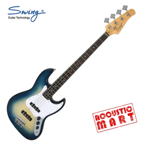 스윙 베이스기타 Jazz King Plus Blue Burst