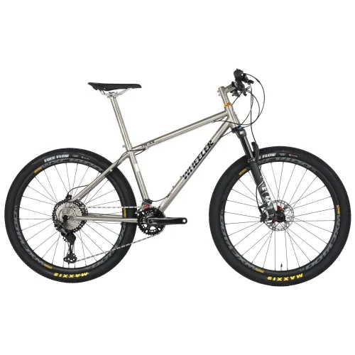 [휠러] TW3.6 XT 24단 FOX샥 티타늄 카본휠셋 고급 MTB 자전거, 1개