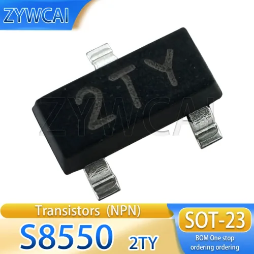 SS8050 Y1 SS8550 Y2 50PCS S8050 J3Y S8550 2TY 1.5A 0.5A SOT-23 PNP NPN 전력 트랜지스터 트랜지스터