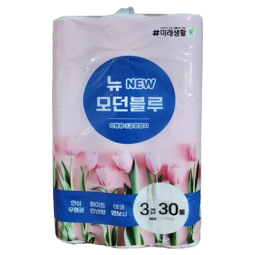 미래생활 뉴 모던블루 3겹화장지