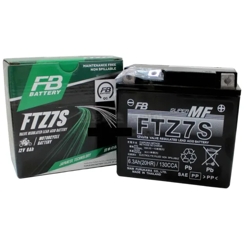 FB배터리 YAMAHA 엔맥스125 N-MAX (전차종) 12V-6AH 오토바이 밧데리 배터리, 1개