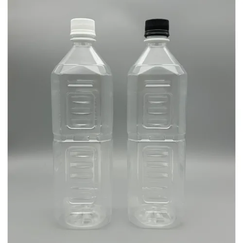 내열사각페트병 1L 20개 검정캡_식혜병 콩물병 육수병 페트병1L, 20개, 1L