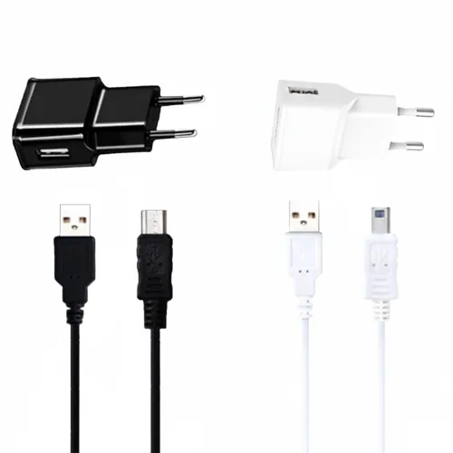 닌텐도DSlite 급속충전기/2DS/DSi/NEW 3DS XL 케이블/충전풀셋/NDSL충전기, 랜덤색상충전기+랜덤색상케이블, 1세트, 3DS/3DS XL 2종셋